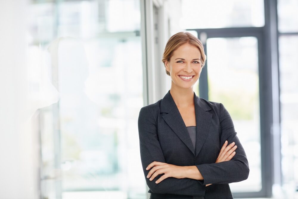 Youre capable of amazing things. Portrait of a businesswoman standing in an office