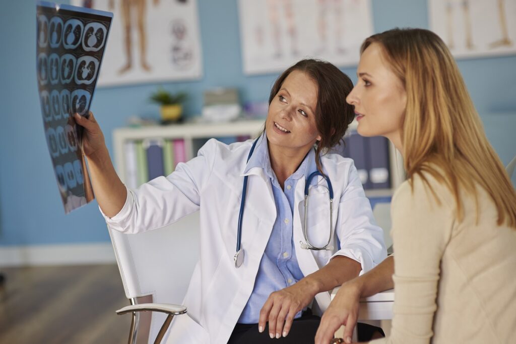 Diagnosis says that you are getting better